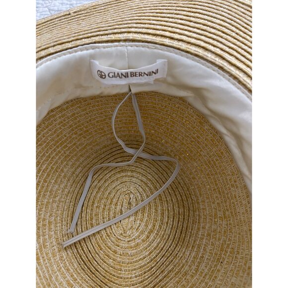 Giani Bernini Women’s Chiffon Band Panama Hat MSRP $49 NWOT - Picture 4 of 4